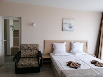 Фото номера Номер-студио с видом на море Апарт-отели Apart Allure Dobi г. Приморско 4