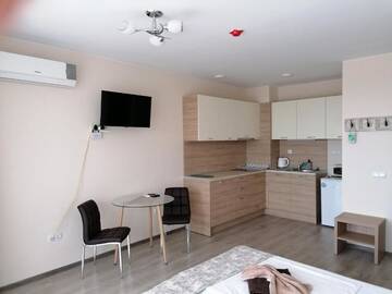Фото номера Номер-студио с видом на море Апарт-отели Apart Allure Dobi г. Приморско 9