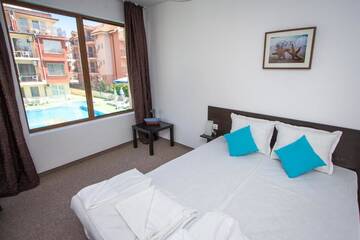 Фото номера Двухместный номер с 2 отдельными кроватями Отель Salena Beach Hotel г. Приморско 17