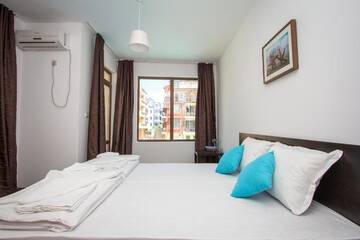 Фото номера Двухместный номер с 2 отдельными кроватями Отель Salena Beach Hotel г. Приморско 18
